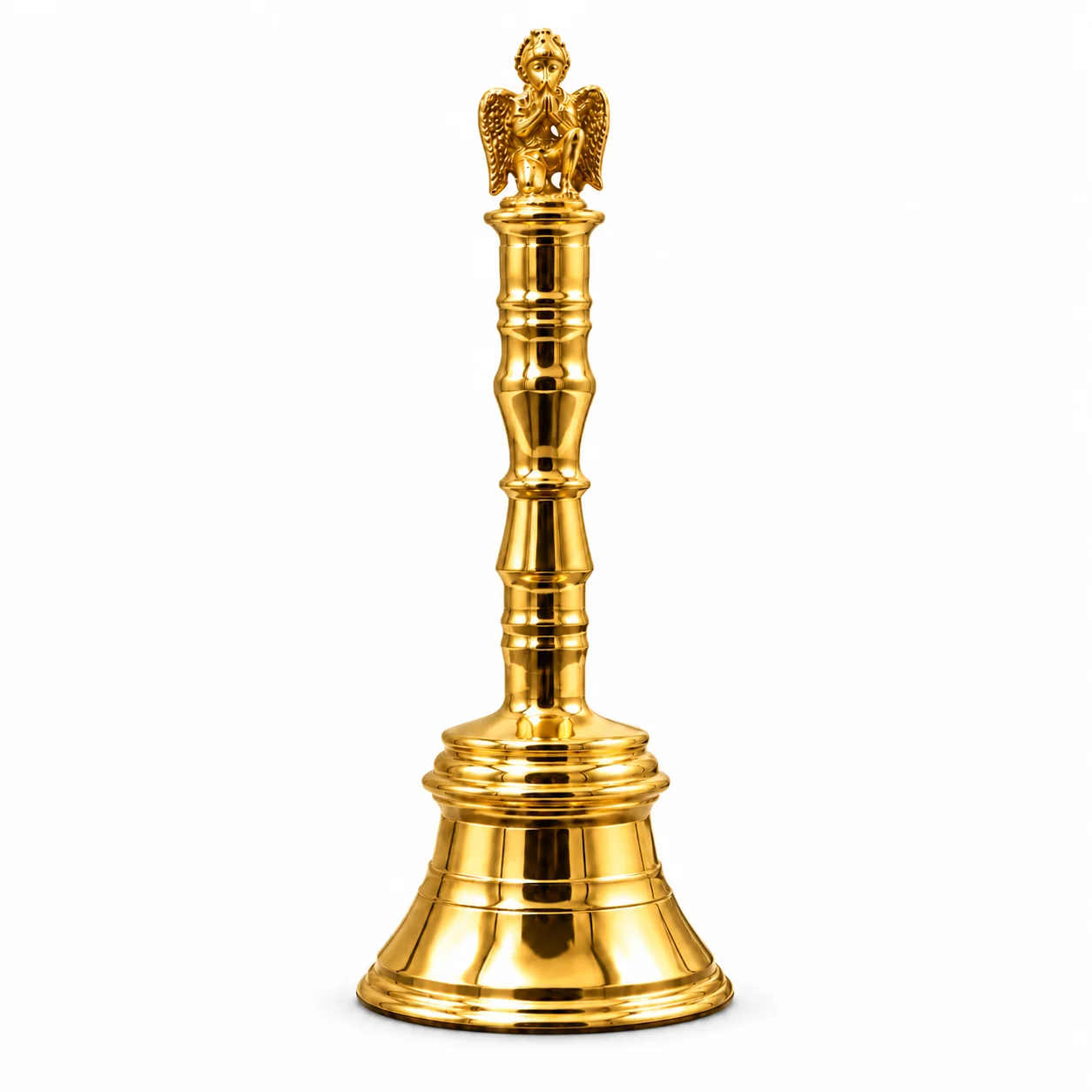 Garud Headed Brass Pooja Bell